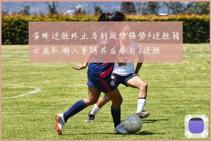黄蜂连胜终止马刺延续强势4连胜骑士鹿队湖人紧随其后各自3连胜